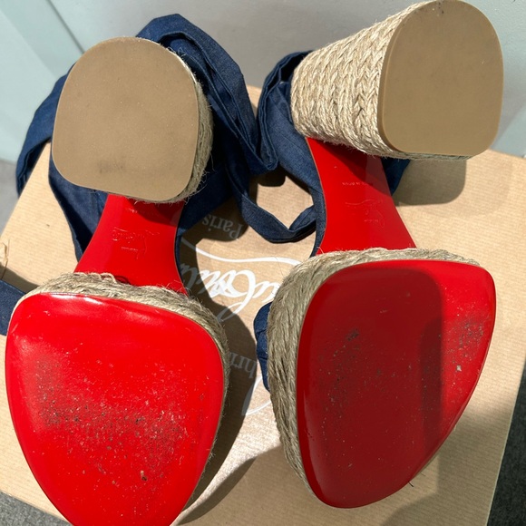 Louboutin Mariza du désert size 38 EU - Picture 5 of 6